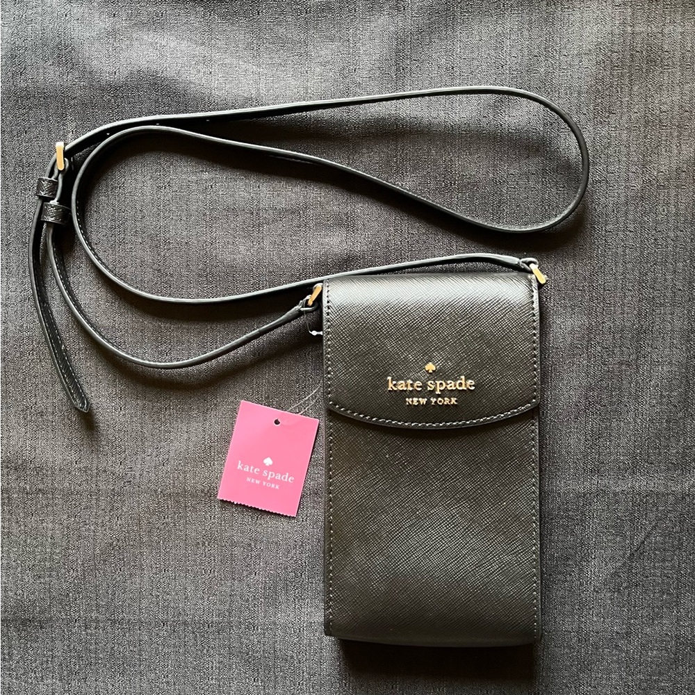 Kate Spade Charcoal Crossbody Bag